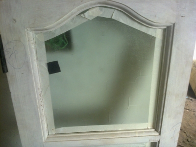 Before painting preparation of window