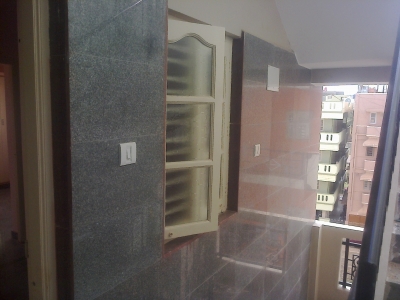 Granite wall cladding