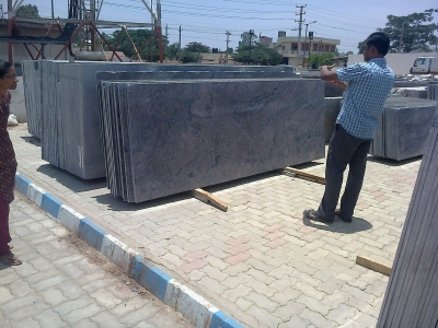Granite slabs