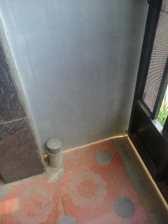 Connction pipe for sump