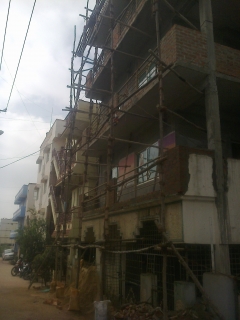 Before plastering