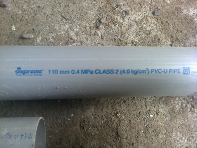 110 mm pipe 4 guage