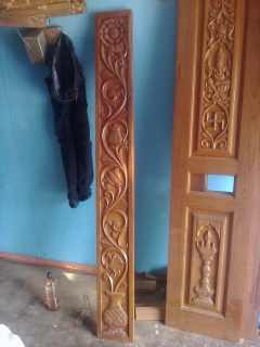 Puja room door design