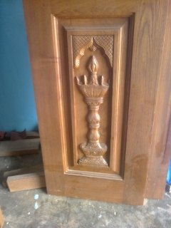 puja room door design 1