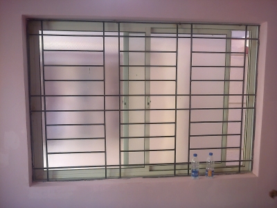 Aluminium frame window