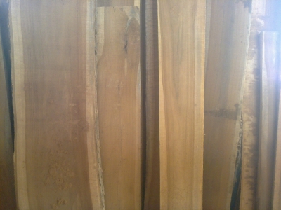 Teak wood planks